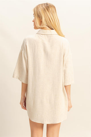 Linen Button Down Shirt