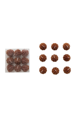 Pinecone Shaped Tealights