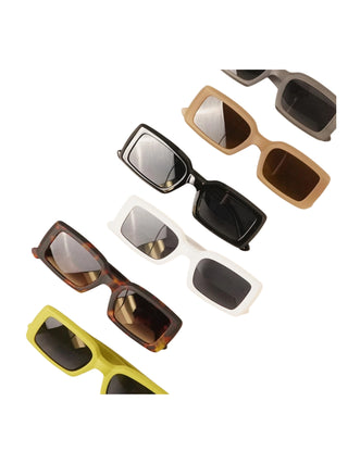 Retro Rectangular Sunglasses