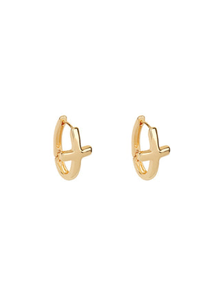 Mini Cross Hoops