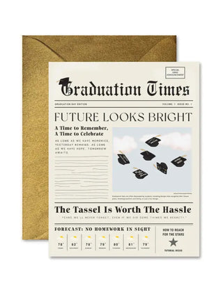 Graduation Times Card