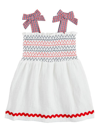 Red, White and Blue Dress