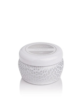 Volcano Mini Tin - Candle 3 oz White