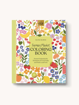 Farmers Market Coloring Book