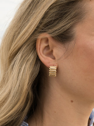 Stacked Hoop Earrings