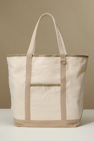 Canvas Tote Bag Sand
