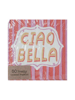 Ciao Bella Paper Cocktail Napkins