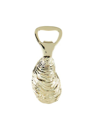 Oyster Bottle Opener Gold