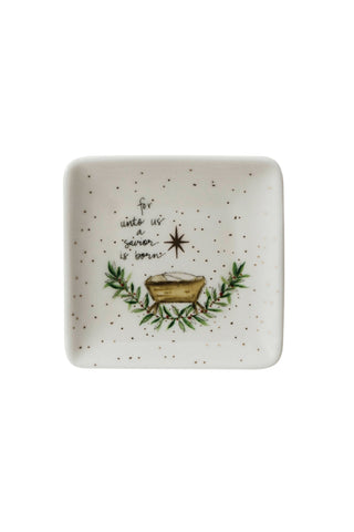 Christmas Stoneware Dish