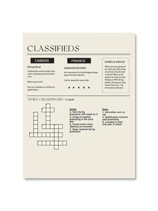Graduation Times Card