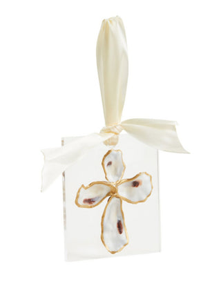 Oyster Cross Ornament