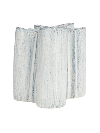 Stoneware Organic Shaped Long Vase