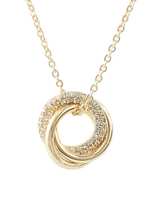 Interlocking Circles Necklace
