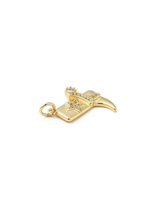 Cowgirl Boot Charm