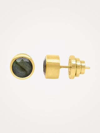 Signature Midi Knockout Studs Forest Green