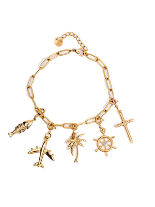 My Sister's Cottage | Waterproof | Rope Cross Charm