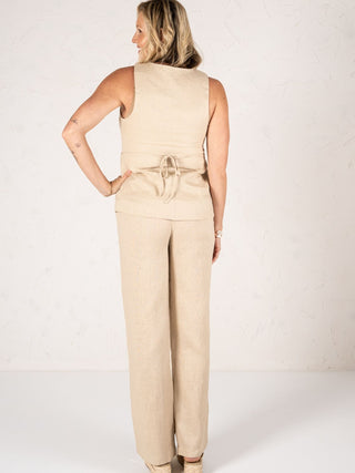 Blair Linen Pants Natural