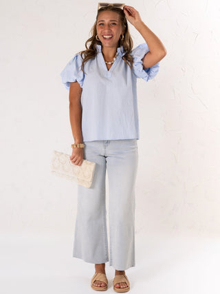 High Rise Wide Leg Jeans