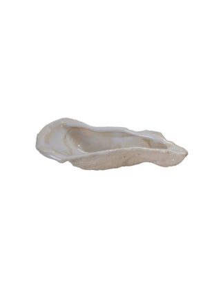 Stoneware Oyster Shell Dish