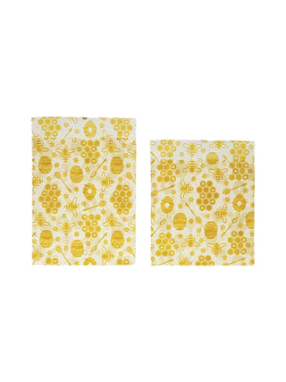 Reusable Fabric Beeswax Food Bags Honey