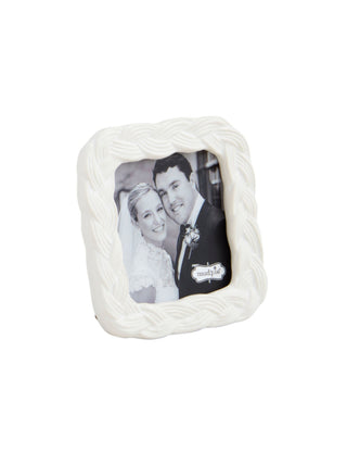 Mini Braided Stoneware Frame Square