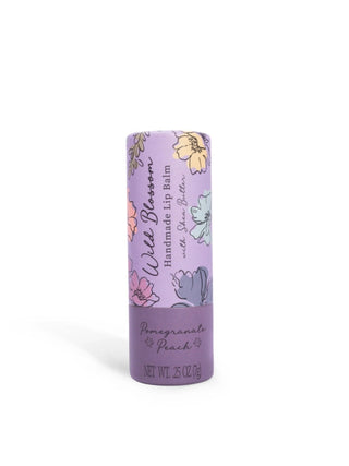 Wild Blossom Lip Balm Pomegranate Peach