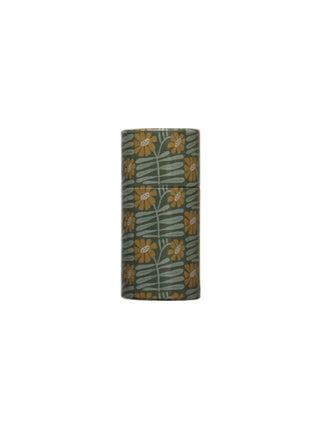 Safety Matches w/ Floral Print Matchbox Gray