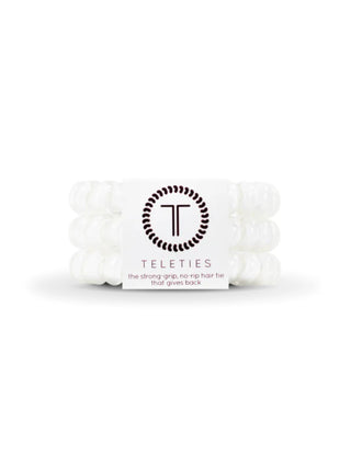Large Teleties Coconut White