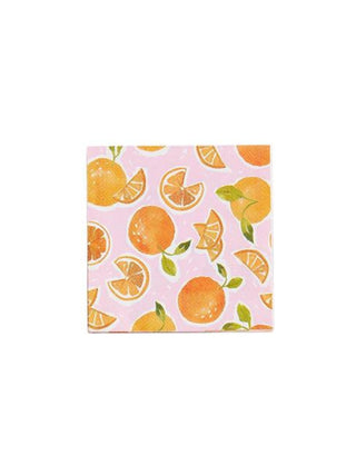 Spring Paper Napkins Orange