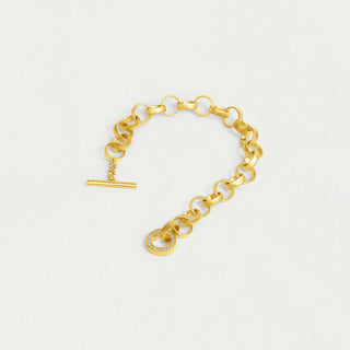 Petit Pave Statement Chain Bracelet