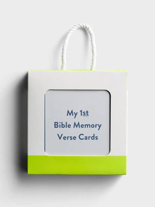 My 1st Bible Memory Verse Cards