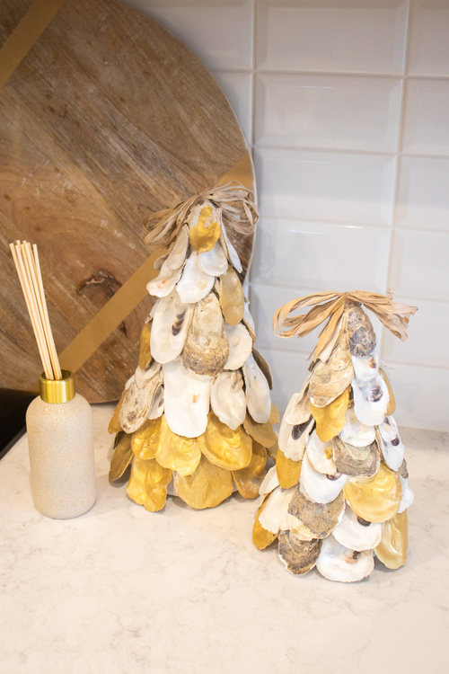 Gold Oyster Shell Trees