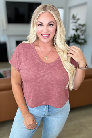 Classic Comfort V-Neck Top