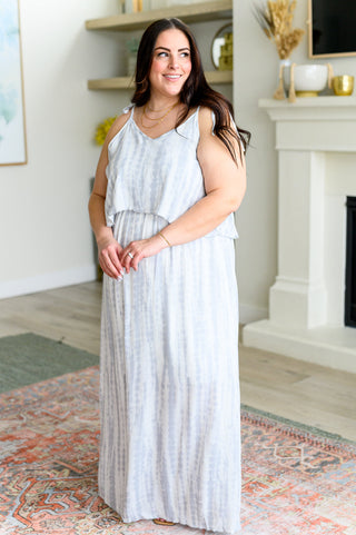 Grey Skies Maxi Dress