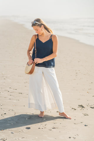 Half Moon Rattan Crossbody