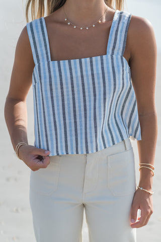 Striped Pattern Top