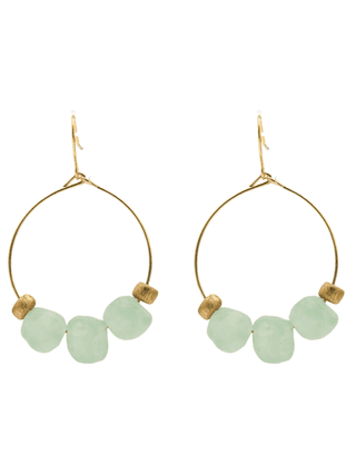 Sea Glass Medium-9mm Earrings