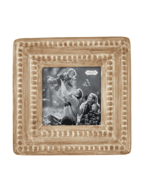 3"x3" Square Mango Wood Picture Frame