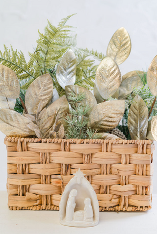 Stoneware Nativity