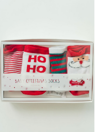 Christmas Baby Sock Set