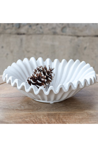 Matte White Deco Dish