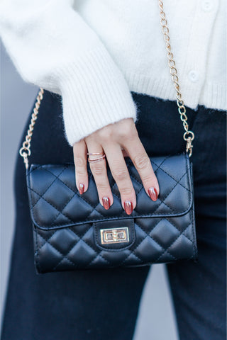 Quilted Crossbody Bag