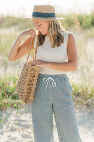Crew Neck Sweater Vest
