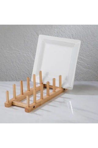 Wooden Plate Rack