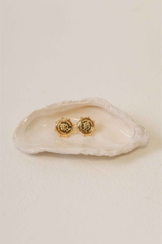 Dotted Coin Studs