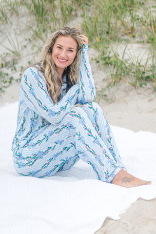 Hello Garland Pajama Top