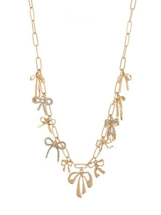 Bow Charm Necklace