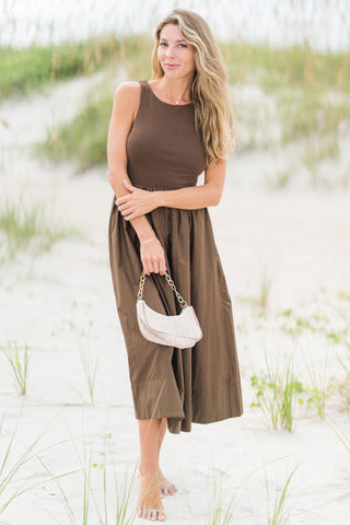 Woven Chain Shoulder Bag