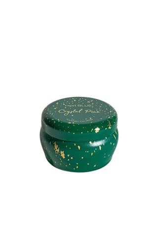 Crystal Pine Mini Candle