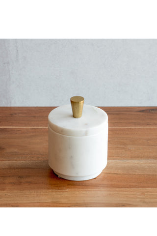 Marble Box w/ Gold Knob